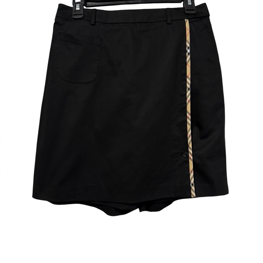 Vintage 1990’s Burberry Golf Skort - Black (Size 6)